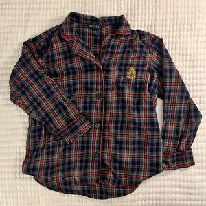 Ralph Lauren Red & Green Plaid Shirt